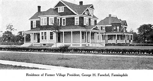 Estate of Former Village President, George F. Fueschel, Farmingdale